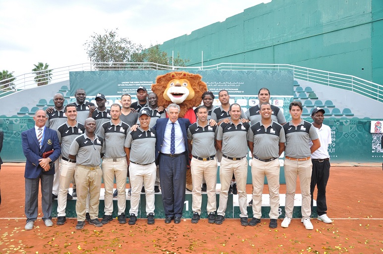 All the Officials of the AG in Rabat 2019 together with Mr. T. Chérif, President of CAT